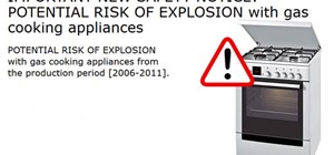 Cooking on Gas Appliances & the Risk of Explosion