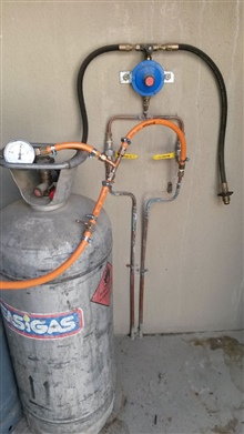 gas pressure testing existing installation gas certificate Pinelands