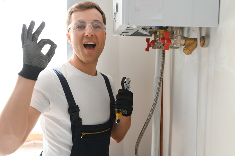 gas geysers installation
